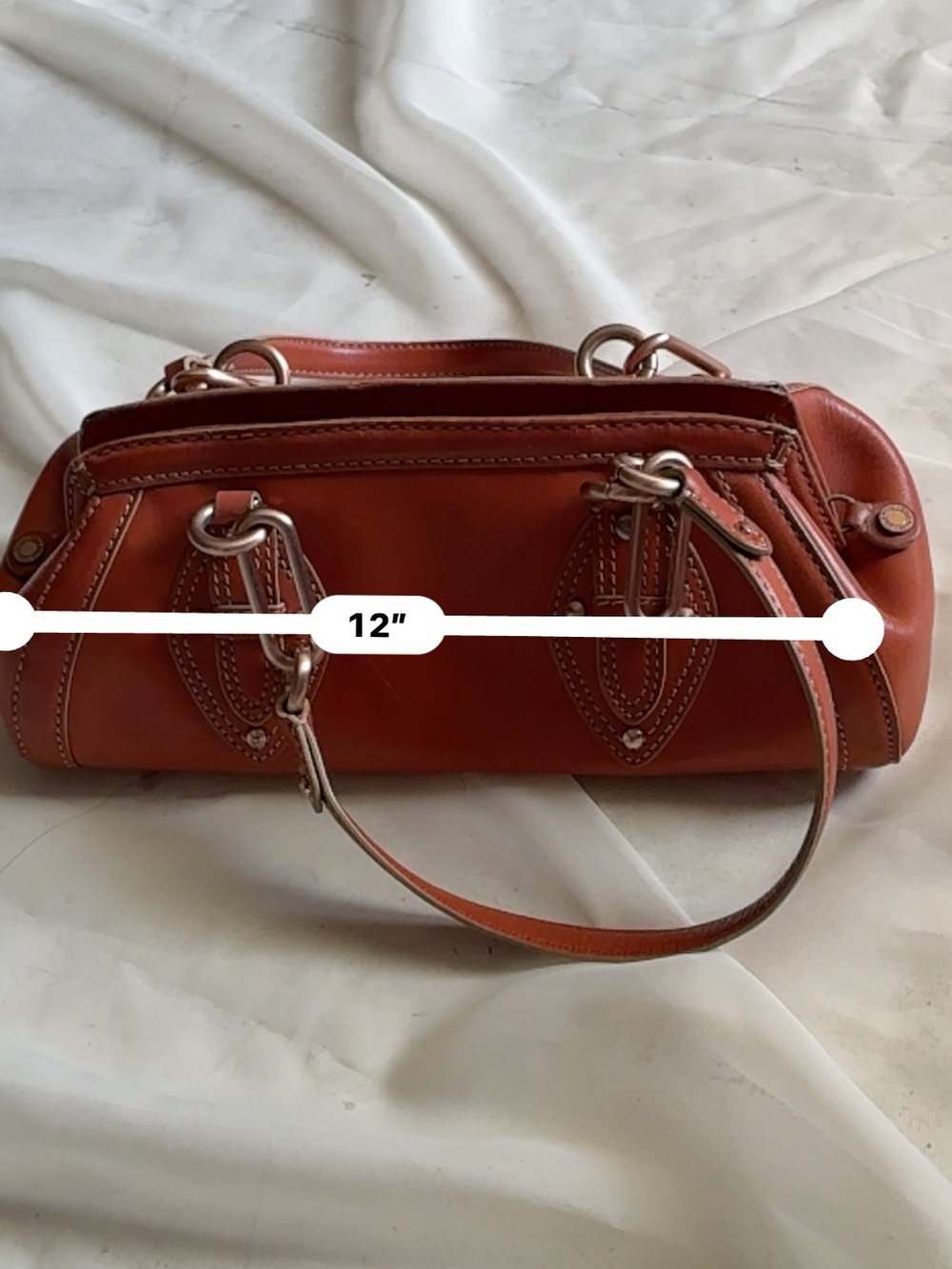 Cole Haan Leather Mini Shoulder Satchel - Picture 10 of 11